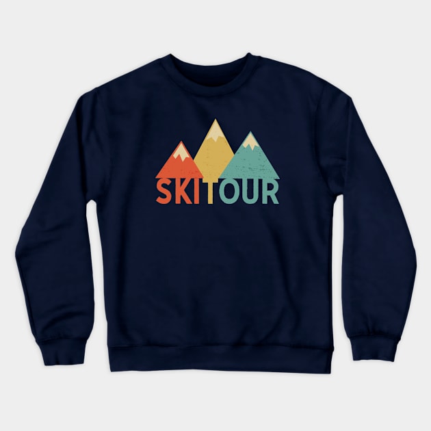 Skitour Vintage Crewneck Sweatshirt by katelein